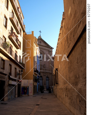 Street in the old Spain town Street in the old Spain town 6770207