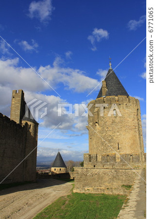 Europe's largest fortified city Carcassonne France Europe's largest fortified city Carcassonne France 6771065