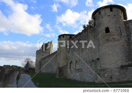 歐洲最大的城市卡爾卡松法國 歐洲最大的城市卡爾卡松法國 6771068