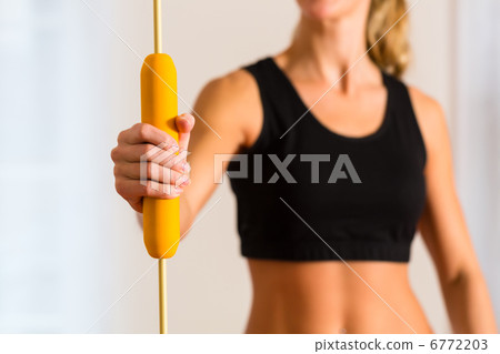 Patient at the physiotherapy Patient at the physiotherapy 6772203