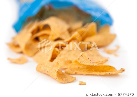 Open bag of crisps Open bag of crisps 6774170