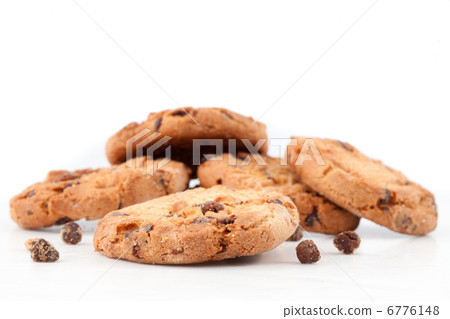 Tasty cookies with chocolate chops Tasty cookies with chocolate chops 6776148