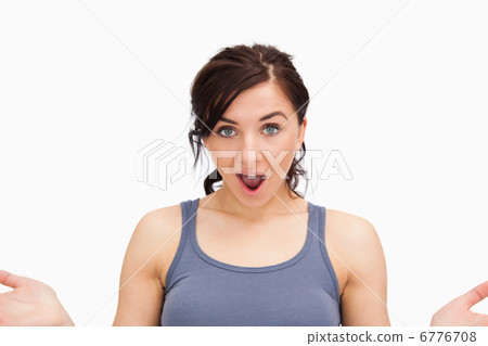 Surprised beautiful student Surprised beautiful student 6776708