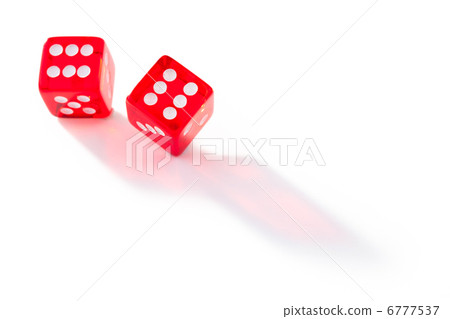 Two dices in motion Two dices in motion 6777537