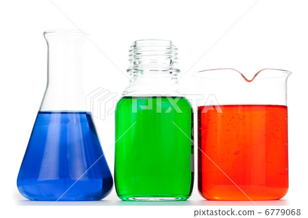 Beakers and an erlenmeyer 6779068