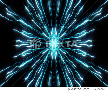 Strands of blue lights 6779768