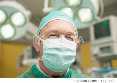 Portrait of a smiling surgeon Portrait of a smiling surgeon 6779779