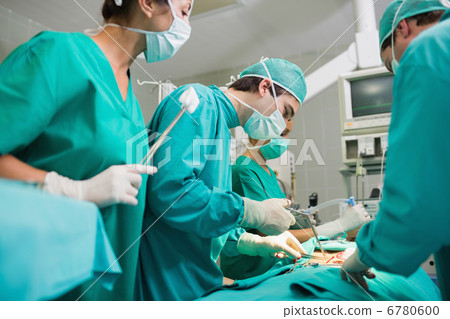 Surgeon using surgical tool Surgeon using surgical tool 6780600