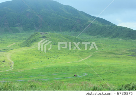 Taiko peak of Aso Taiko peak of Aso 6780875