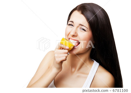 girl and sour lemon 6781100