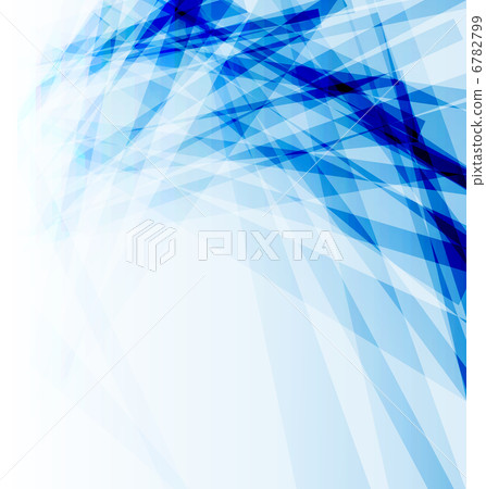 Blue business brochure, abstract background 6782799