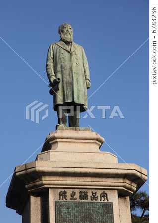 Ujina Taketo Hiroshima Prefecture Ordinance (prefectural governor) Chida Sadao statue 6783236