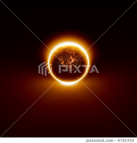 Exploding planet 6783359