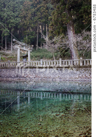 Natural spring water with high transparency 6783488