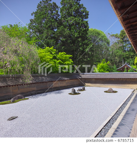 Ryoanji寺廟石庭院 Ryoanji寺廟石庭院 6785715