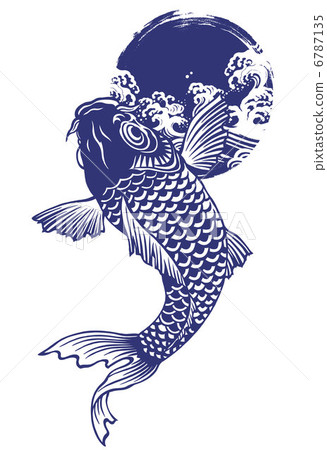 日式鯉魚 6787135