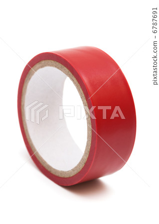 red electrical tape 6787691