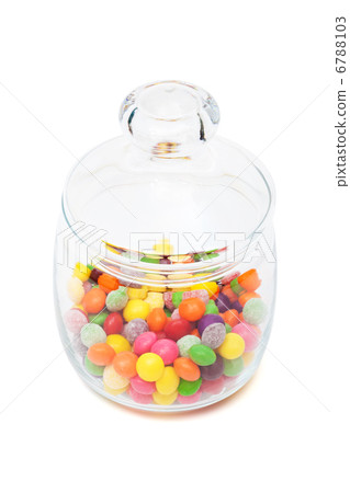 Candy in a glass jar Candy in a glass jar 6788103