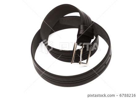 black and leather belt 6788216