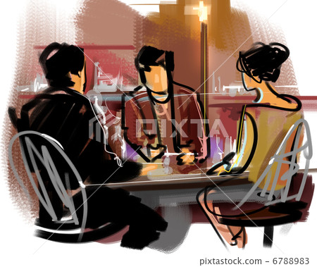 snack bar, bar, person 6788983