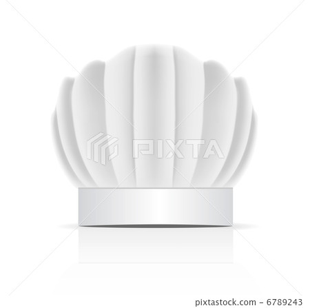 chefs hat traditionally called a toque blanche 6789243