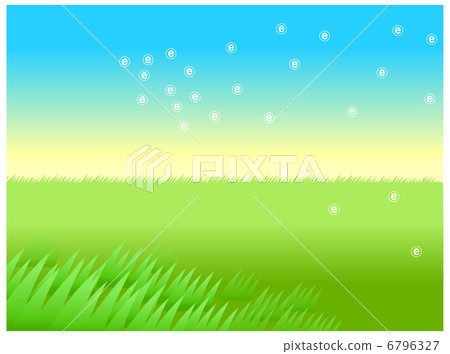 Green Landscape With Blue Sky 6796327