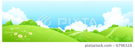 Spring landscape 6796328