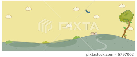 Houses on landscape 6797002