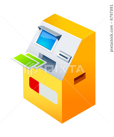 vector icon ATM 6797891
