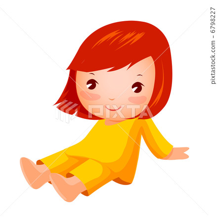 Side view of girl 6798227