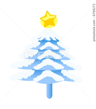 icon Christmas tree 6798271