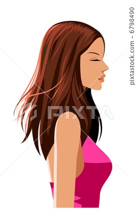 side view of woman smiling 6798490