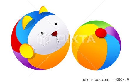 Vector icon beachball 6800829