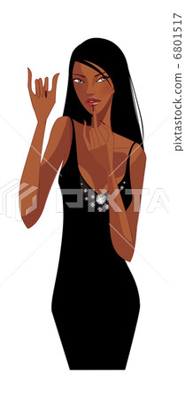 close-up of woman standing close-up of woman standing 6801517