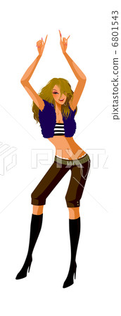 close-up of woman standing 6801543