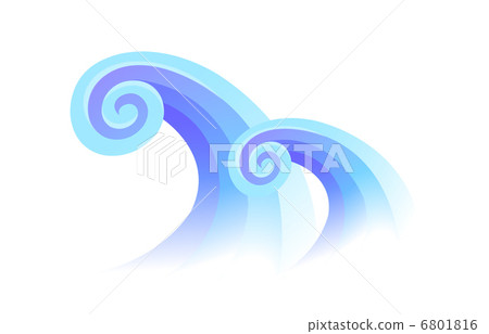 vector icon wave vector icon wave 6801816