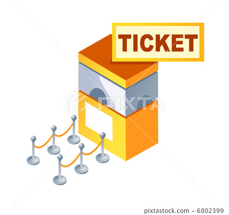 vector icon ticket box 6802399