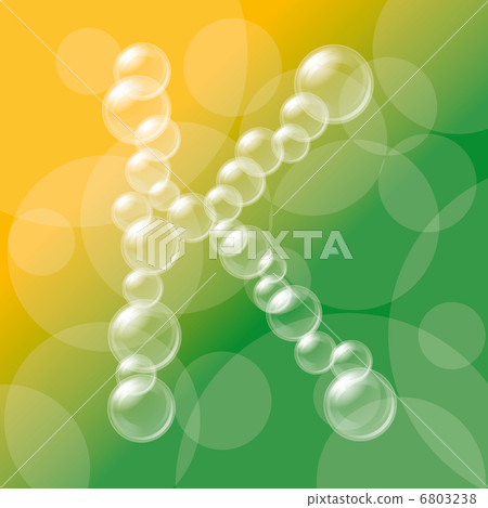 Transparent Bubbles Alphabet Transparent Bubbles Alphabet 6803238