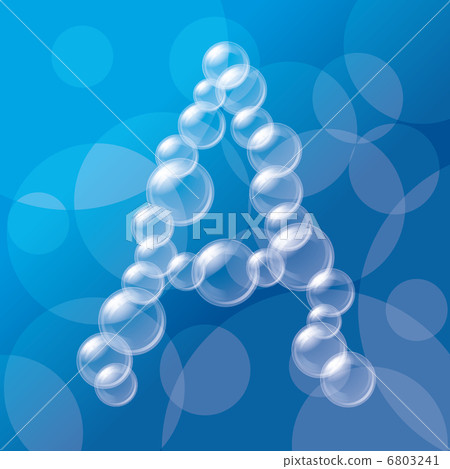 Transparent Bubbles Alphabet Transparent Bubbles Alphabet 6803241