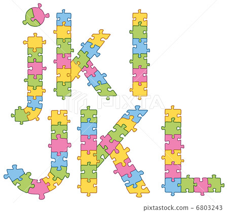 Puzzle Jigsaw Alphabet Letters 6803243