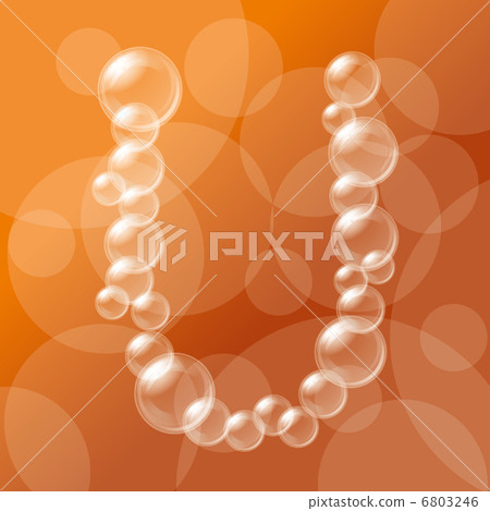 Transparent Bubbles Alphabet 6803246