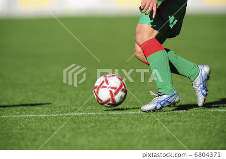 Soccer scene 6804371