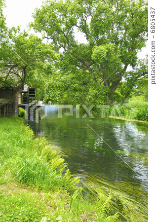 Tatekawa and the water mill 6805437