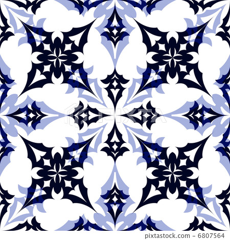 blue geometric pattern 6807564