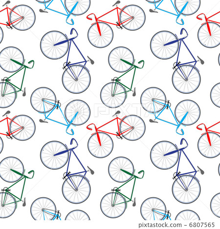 bicycles pattern 6807565