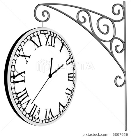 hanged clock hanged clock 6807656