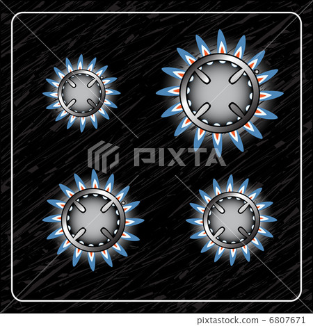 gas oven top gas oven top 6807671