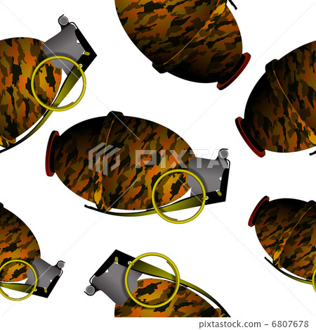 hand grenade pattern hand grenade pattern 6807678