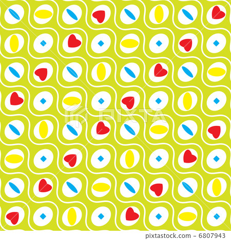 wavy circles pattern 6807943