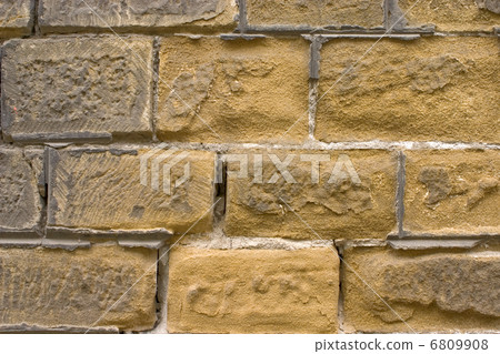 Old brick wall. Old brick wall. 6809908